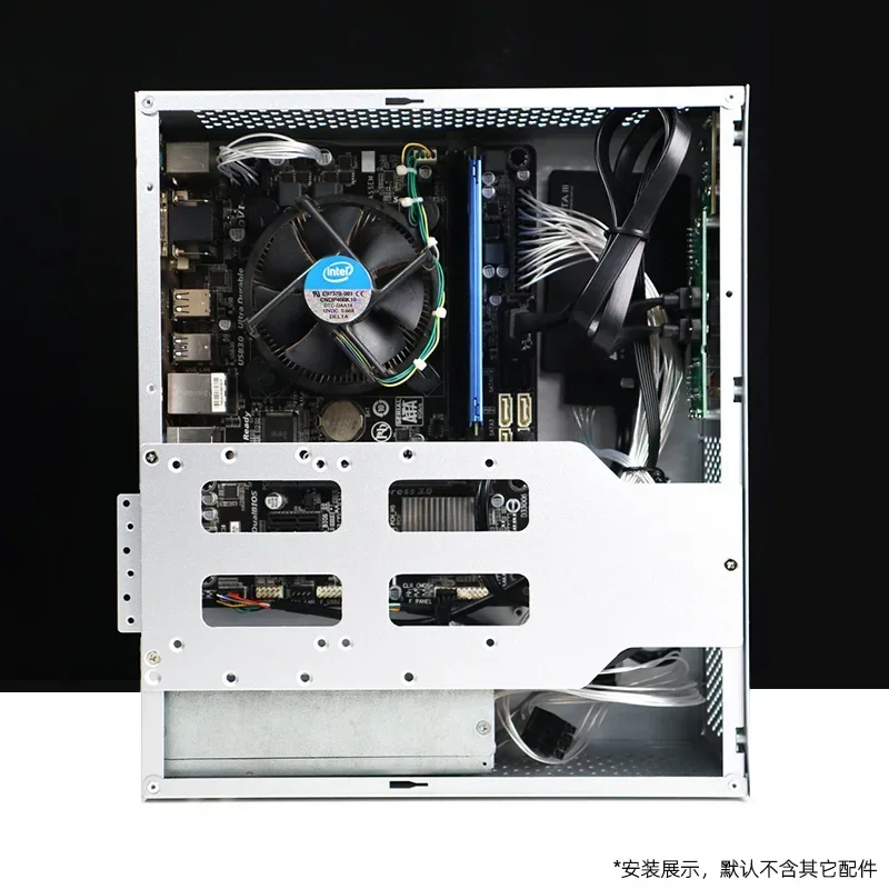 Корпус для настольного компьютера SKTC A10 HTPC оснащен блоком питания 1u MATX уникальный