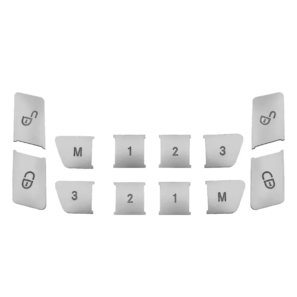 

Для Benz GLK Class X204 украшение интерьера автомобиля хромированная отделка переключателя обновление салона автомобиля элегантный внешний вид