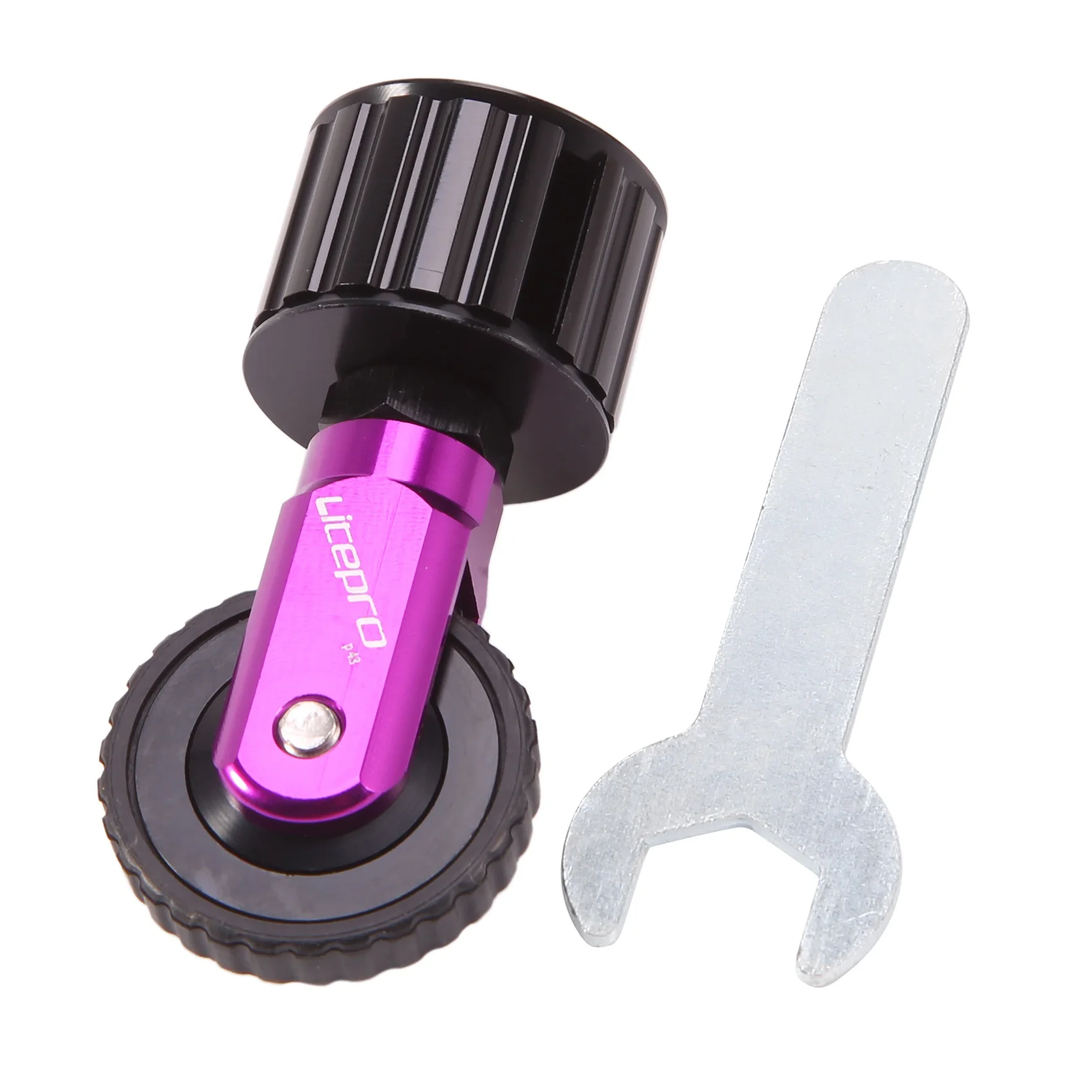 

Для подседельного штыря 33,9 мм, легкое колесо, нажимное колесо K3, складная велосипедная трубка, стержень 412 Easywheel, запчасти для велосипеда, фиолетовый