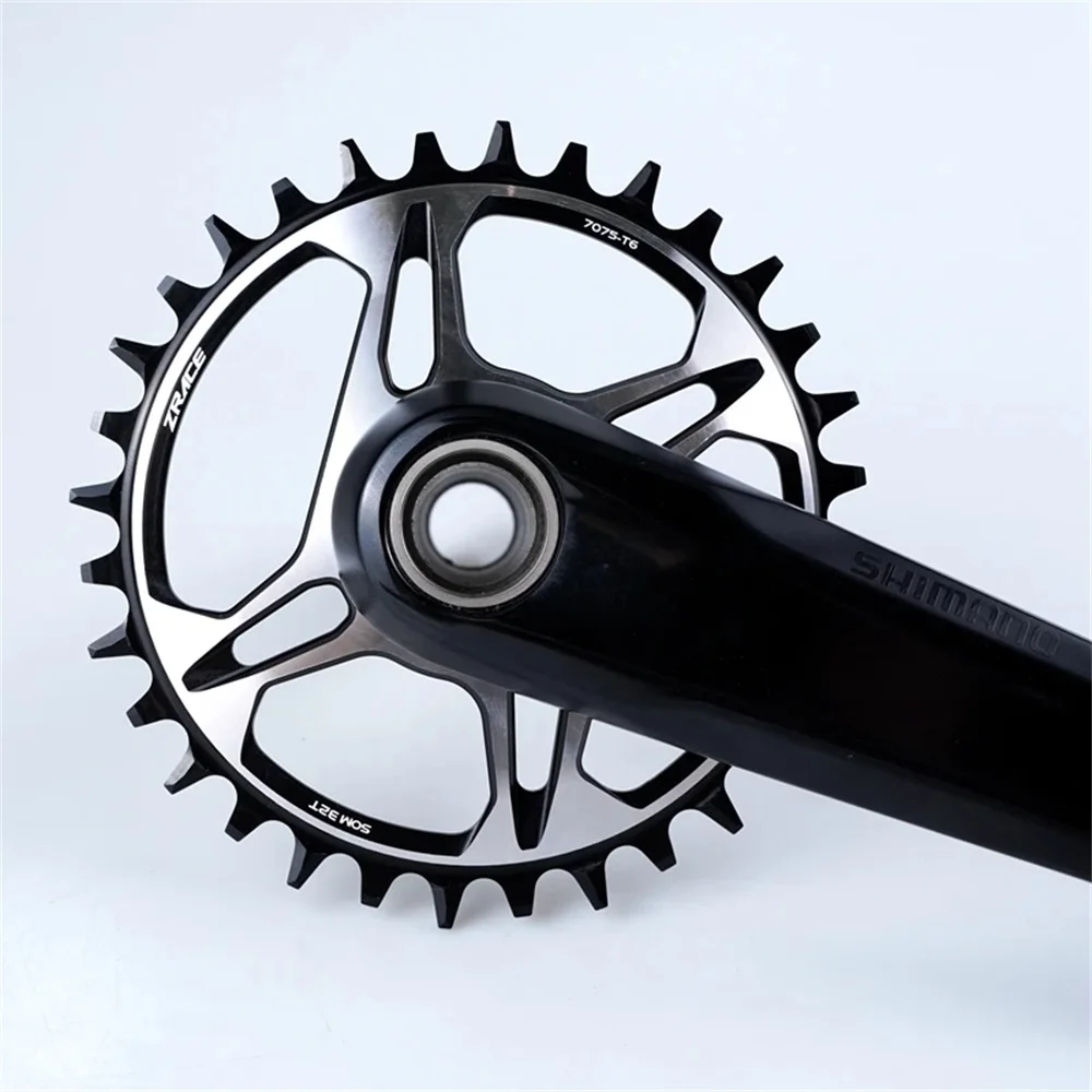 Фото Звездочка YM12S с прямым креплением MTB 32/34/36/38T 7075AL для кривошипа SHIMANO с прямым креплением для FC-M9100/M8100/M7100/SM-CRM95/CRM85/CRM75 №4
