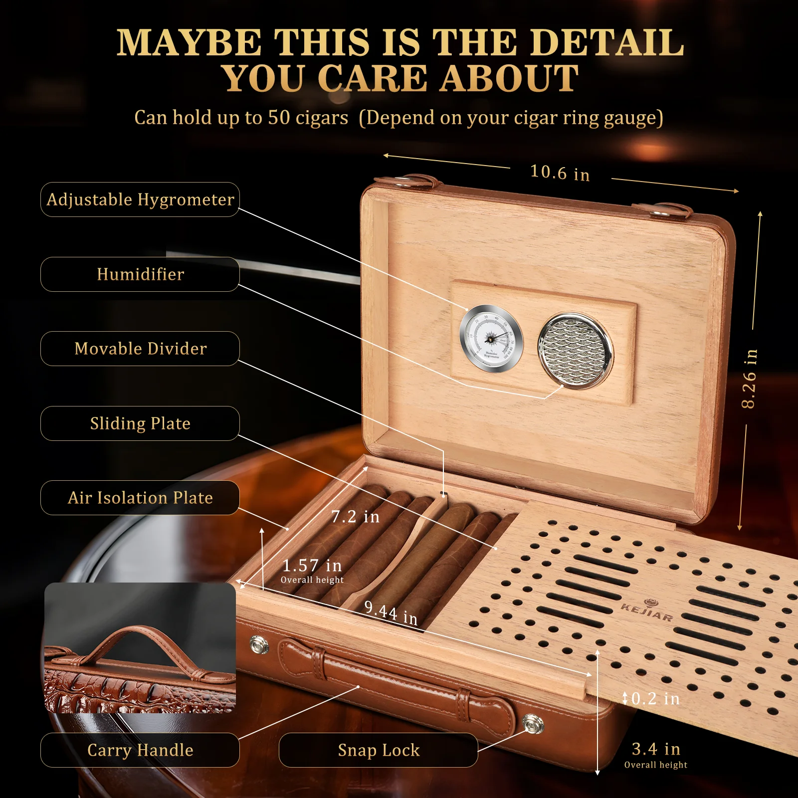 Ультразвуковой прибор для хранения сигар