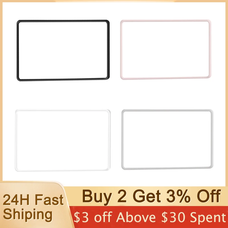 

Car Trim Cover Central Control Navigation Screen Frame Protector Frame Auto Interior Accessories for Tesla Model 3 / Y