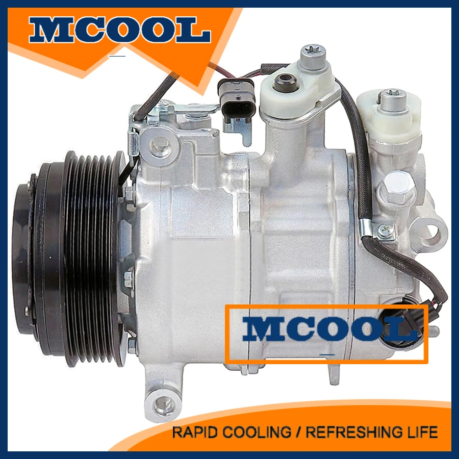 

6SAS14C Auto AC Compressor For Mercedes-Benz C E GLC W213 2013-2019 A0008303902 A0008304002 A0008306700 A0008303002 A0008306700