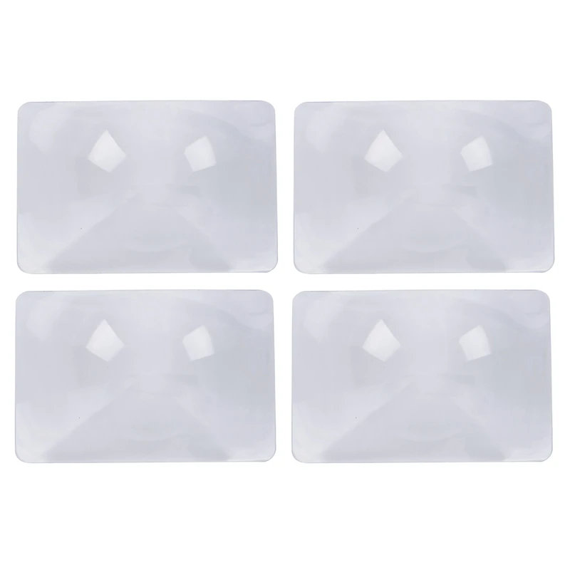 

4X Magnifier Fresnel Lens Page 3X Magnifying Sheet 180X120X0.5mm