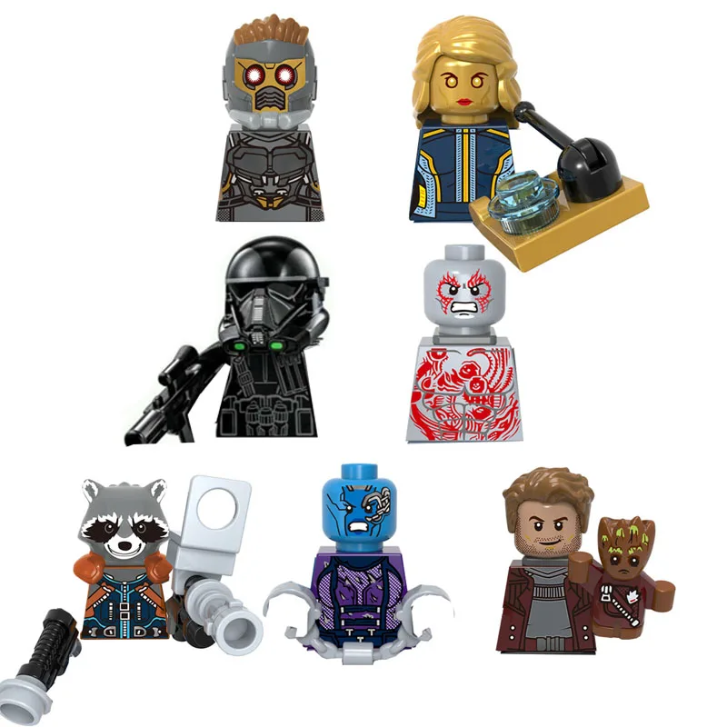 

Disney Marvel Anime Bricks Mini Action Toy Figures Dr.Doom Punisher Assembly Toys Kids Birthday Gifts XH Blocks X0159 603 605