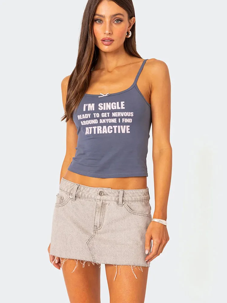 Майка женская с принтом без рукавов пикантный желтый винтажный крутой корсет в