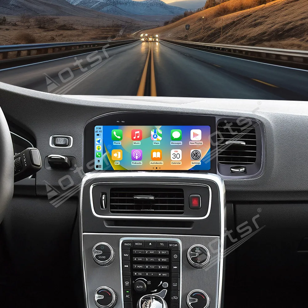 8,8 ''Android 13 для Volvo S60 V60 2011-2019 оригинальный автомобильный сенсорный экран навигации Carplay автомобильный радиоприемник DSP BT мультимедийный плеер (art.: 3920d18e05aba) - 3920d18e05aba