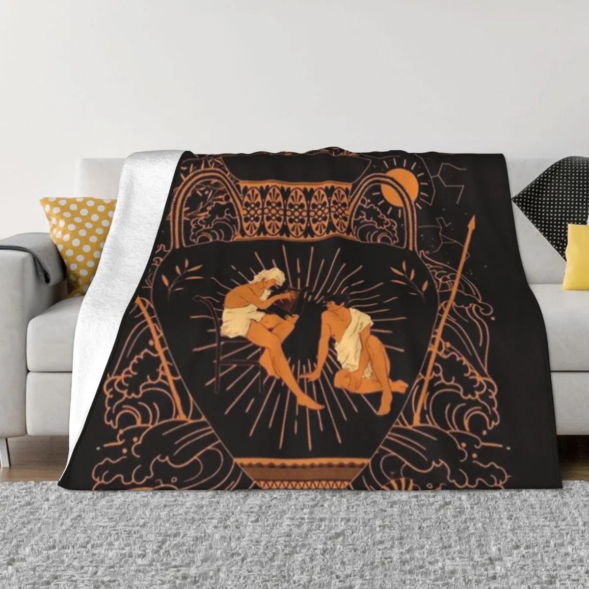 Ультра-мягкое Флисовое одеяло Ахиллес