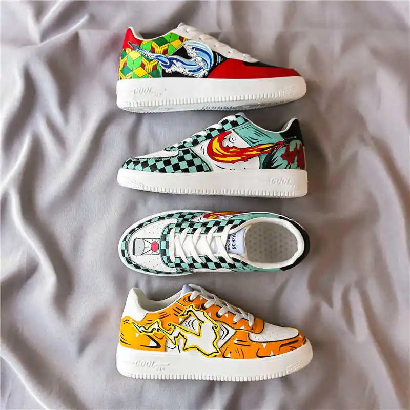 

Demon Slayer cartoon animation co -famous board shoes trend versatile leisure student trendy shoes comfortable and breathable