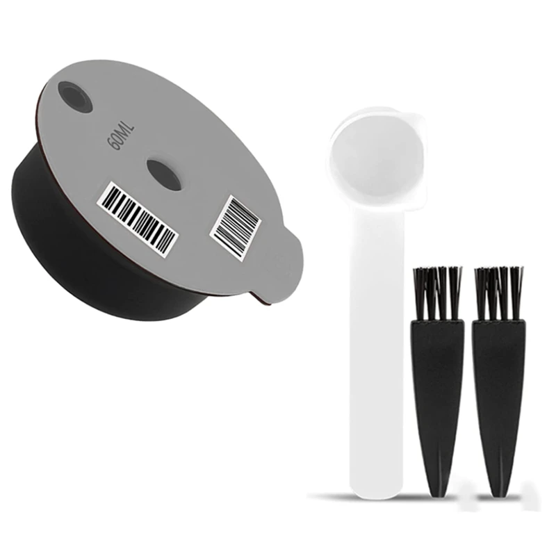 

Reusable PP Coffee Filter Pod,Coffee Strainer,Coffee Capsule For BO-SCH Tassimo Machines TAS1401GB Vivy,CTPM12,Etc,60Ml