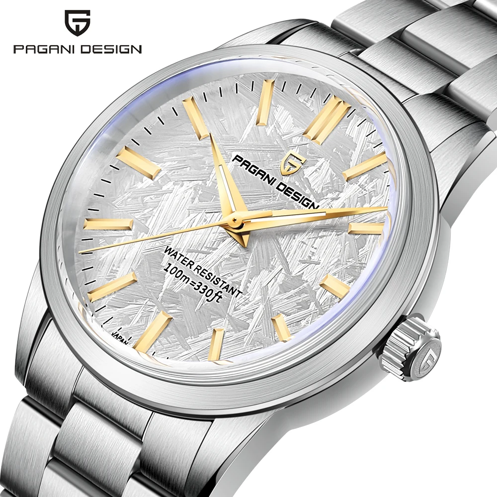 40MM PAGANI DESIGN 2023 Top Brands Men Quartz Wristwatch Business Special AR Coating Sapphire Stainless Steel 100M Waterproof enlarge