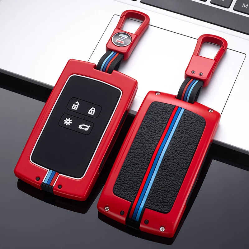 

Car Key Case For Renault Koleos Kadjar Scenic Megane Sandero Espace Clio Captur Kangoo Laguna Talisman Twingo Zinc alloy Cover