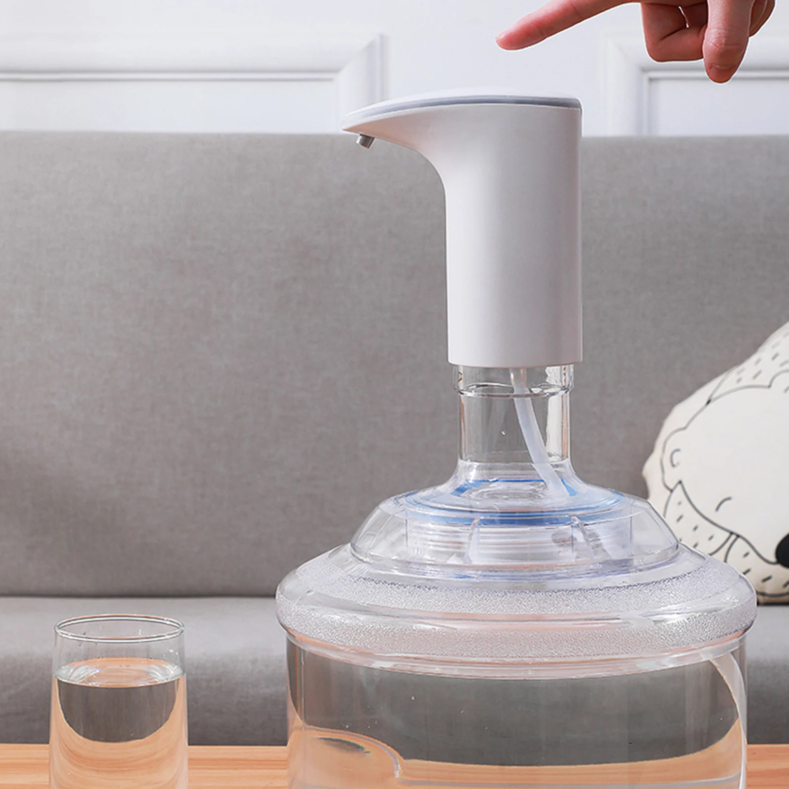 Портативная электрическая помпа для питьевой воды USB-зарядка