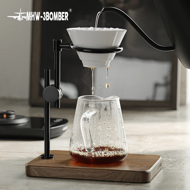MHW-3BOMBER Регулируемая капельная станция для кофе винтажная подставка капельницы