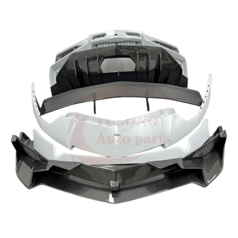 

Dry carbon fiber front bumper rear bumper rear spoiler Body Kit For Lamborghini Aventador LP700 LP720 upgrade LP750SV Style