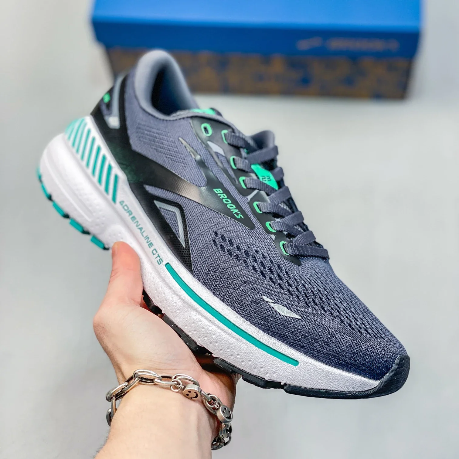 Мужские кроссовки Adrenaline GTS 23 ультралегкие мягкие эластичные гоночные дорожные