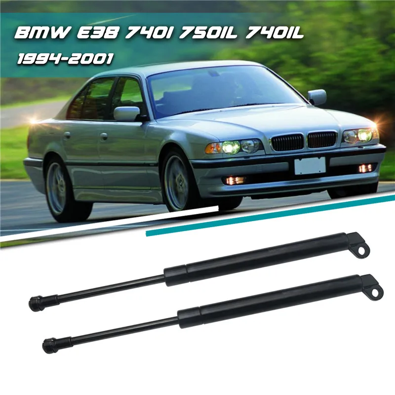 

2Pcs/set Car Rear Trunk Gate Lift Gas Spring Support Struts Shock Springs Prop Rod For BMW E38 740i 750iL 740iL 1994-2001