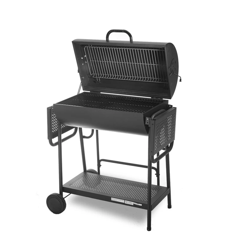 

Новый портативный гриль для барбекю из углеродистой стали, вертикальный складной штатив, подвесная китайская машина для барбекю для кемпин...