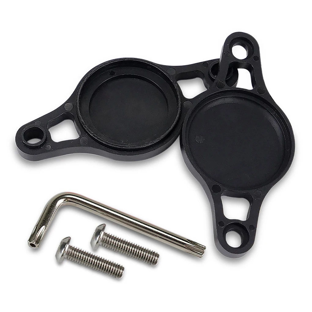 

1/2/3/5 Pack of 2 Bike Locator Plastic Covers Bicycle Anti-lost Tracker Positioner Protector Cycling Replacement for AirTag