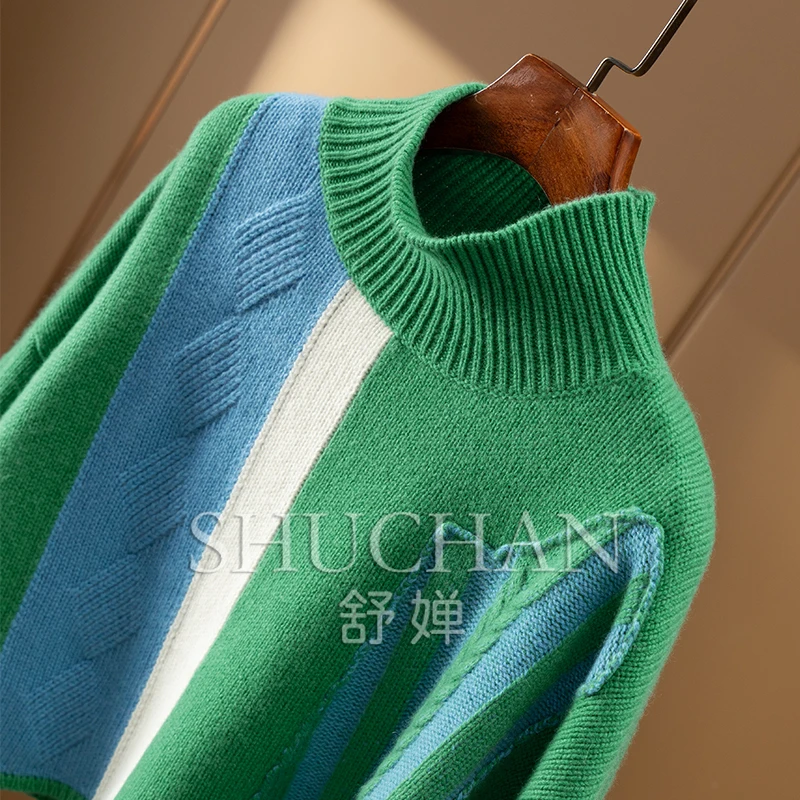 Рисунок 5 - Женский кашемировый свитер с высоким воротником