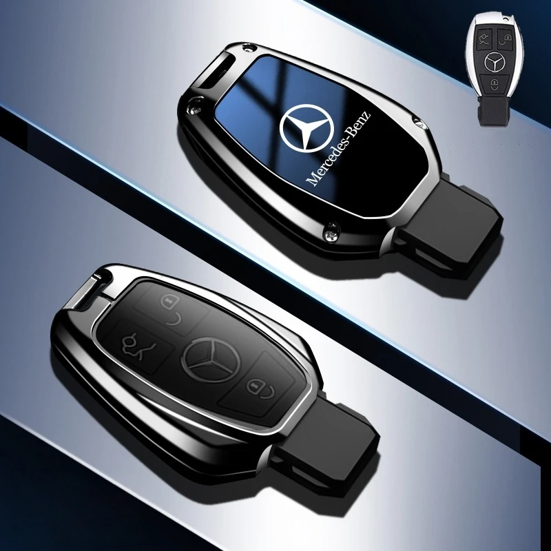 

Чехол-держатель для автомобильных ключей, сумка для Mercedes Benz A B C S Class AMG GLA CLA GLC W176 W221 W204 W205, аксессуары для ключей