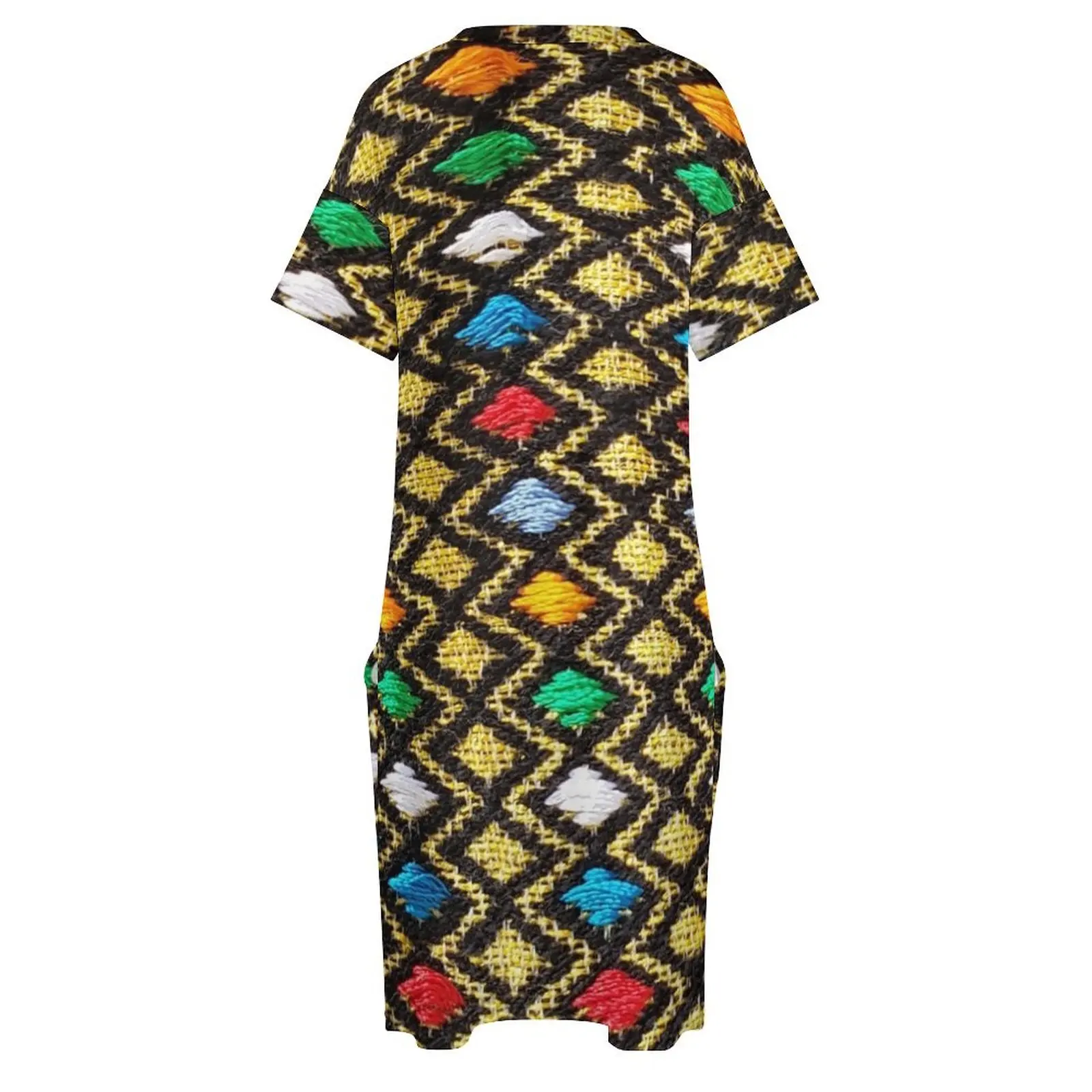 Красивый эфиопский/эритрейский Hager Libse с оригинальным рисунком. Свободные