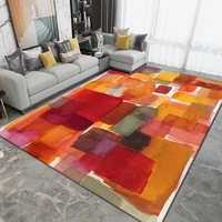 modern 3d carpet for living room printing bedroom carpet geometric rectangular floor mat bathroom anti slip mat home decoration