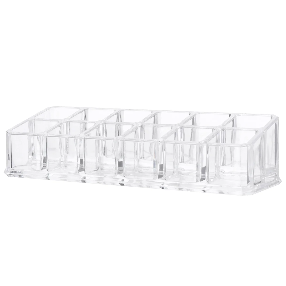 

1PC Clear Lipstick Display Clear Lipstick Organizer Clear Lip Gloss Storage Makeup Organizer for Lipstick and Lip Gloss