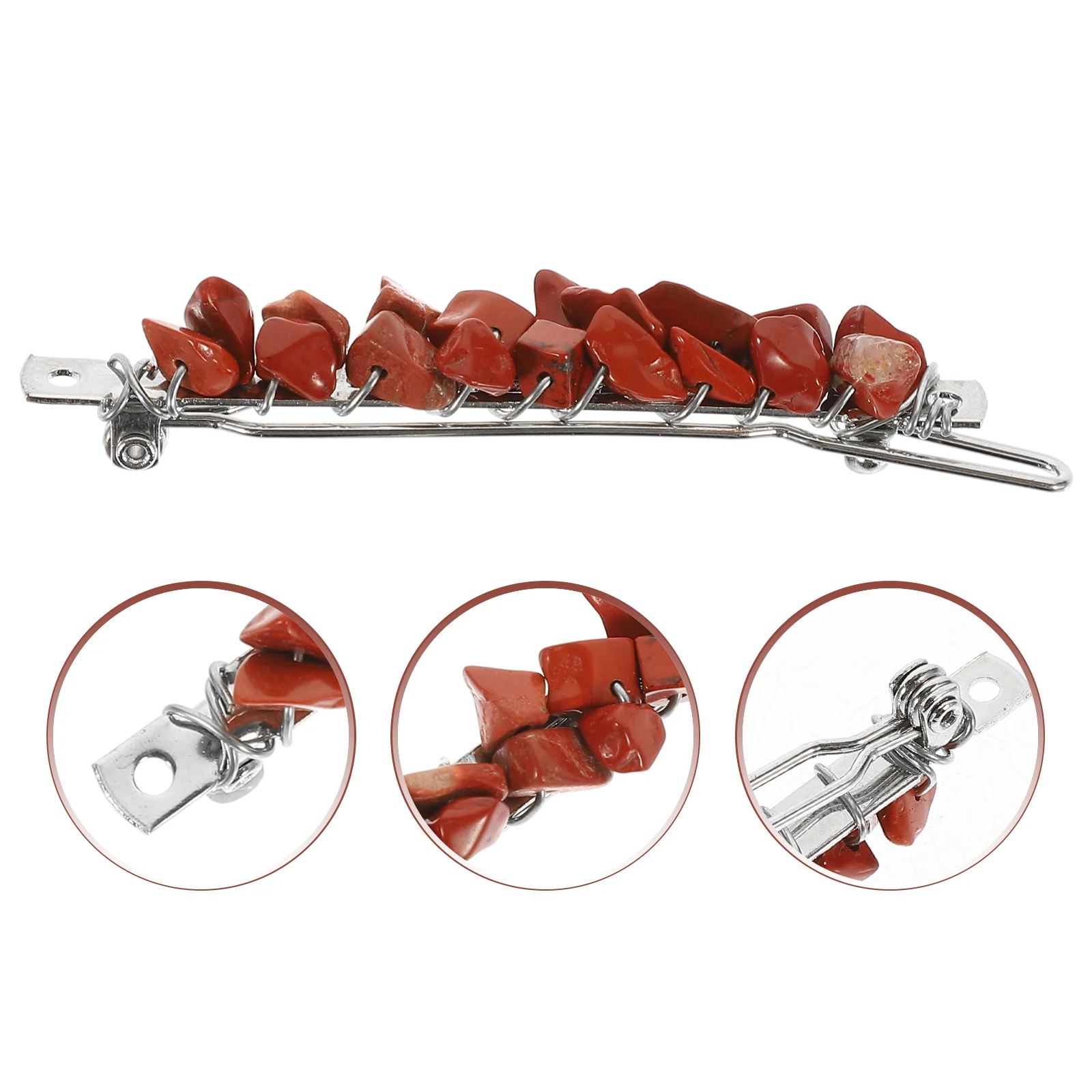 

2 Pcs Hair Clips Women Decorative Jewelry Thick Accessories Side Pin Decorations Wedding