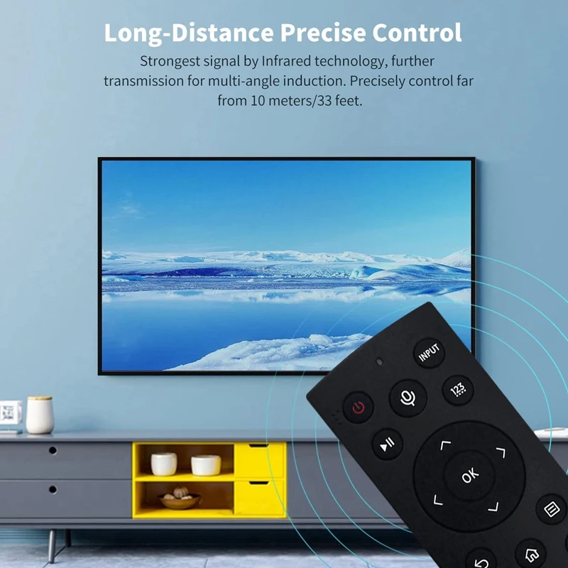 Замените пульт дистанционного управления ERF3Q90H на HISENSE Smart LED TV Прочный Простой в
