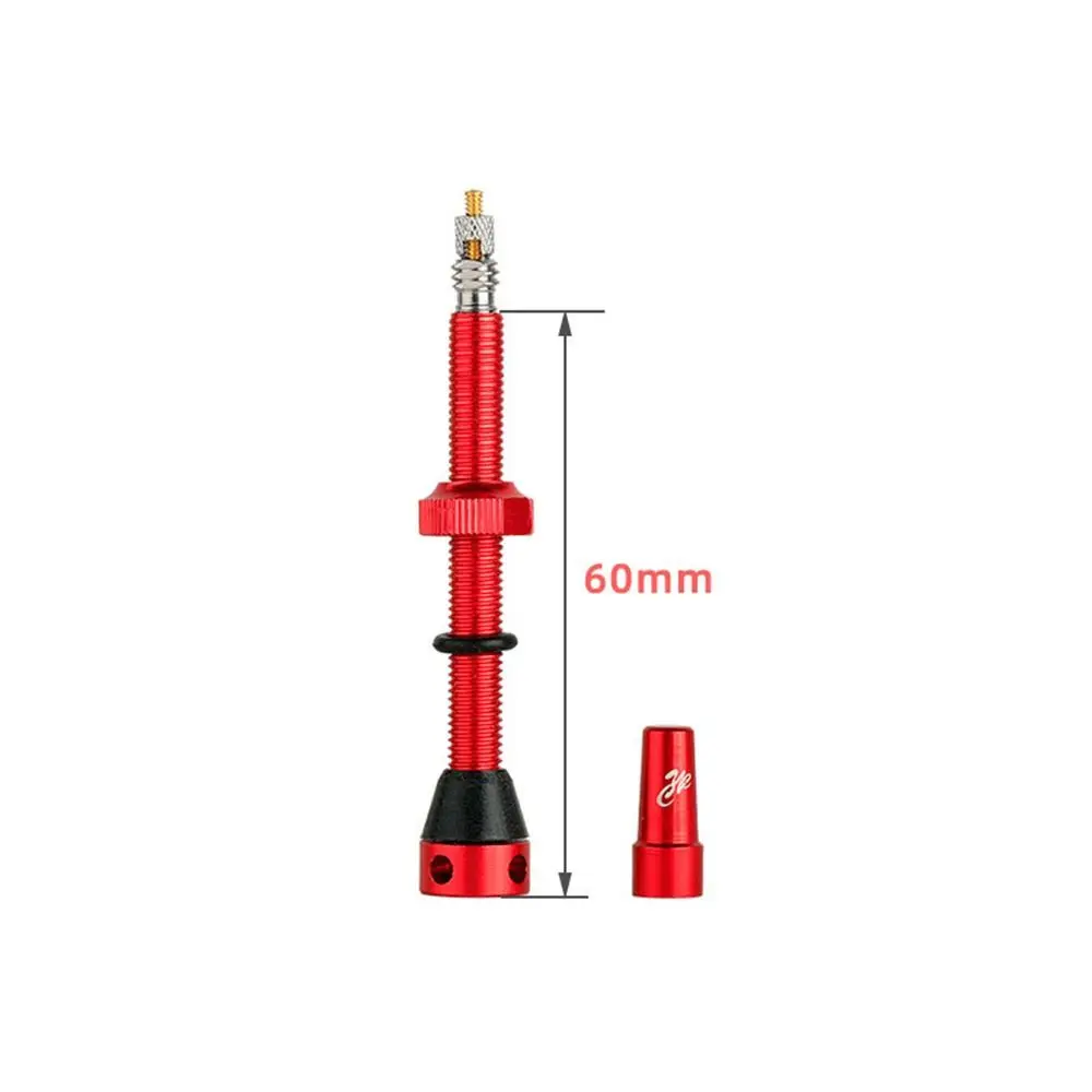 Бескамерный шток клапана Presta из алюминиевого сплава латунный сердечник 44 мм 60