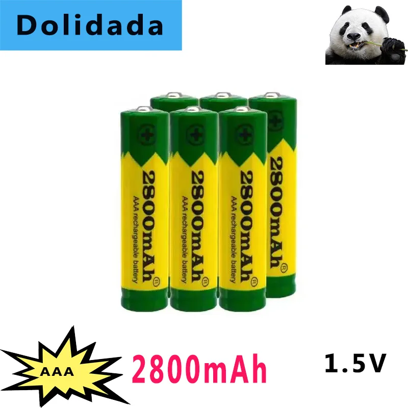 

100% brand new AAABattery Alkaline 2800 MAH 1.5 V AAA rechargeable battery for Battery Remote Control Toy Battery Light Battery