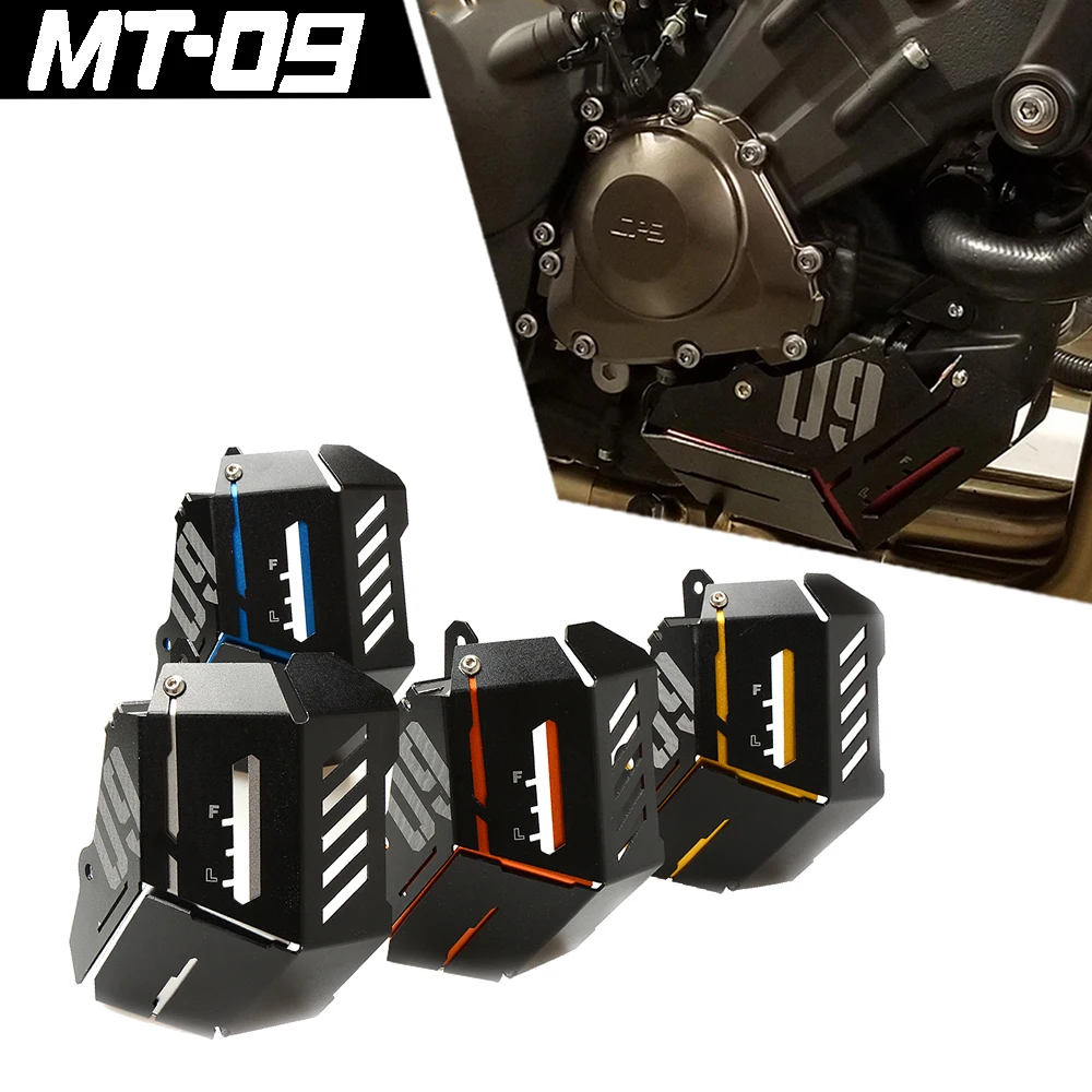 

For YAMAHA FZ-09 FZ09 Motorcycle Accessories Aluminum Radiator Grille Grill Guard Cover Protector 2014 2015 2016 2017 2018 2019