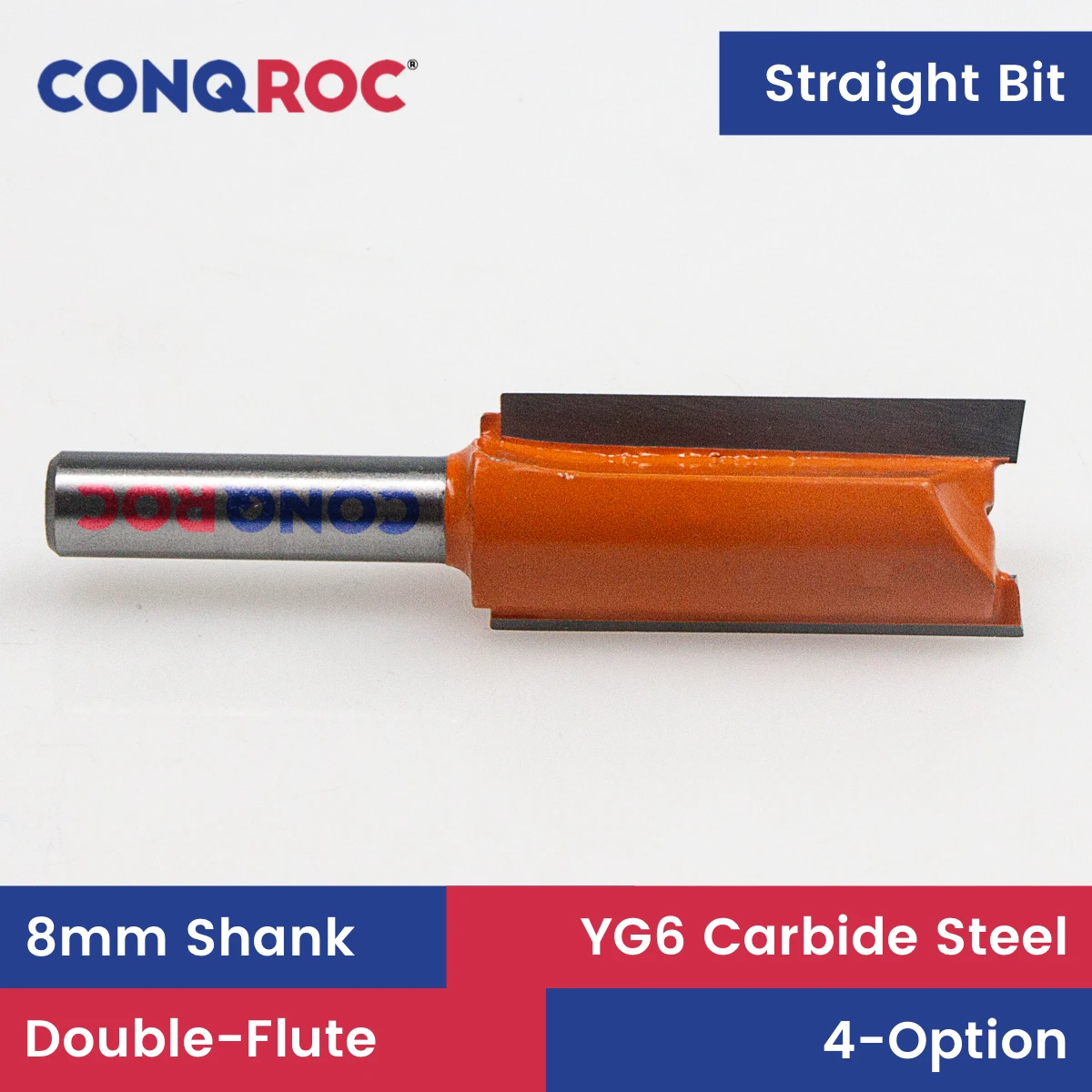 

Длинная прямая фреза 8 мм хвостовик двойная канавка 4 варианта диаметр 14 | 16 | 18 | 22 мм Фреза из карбида вольфрама для дерева