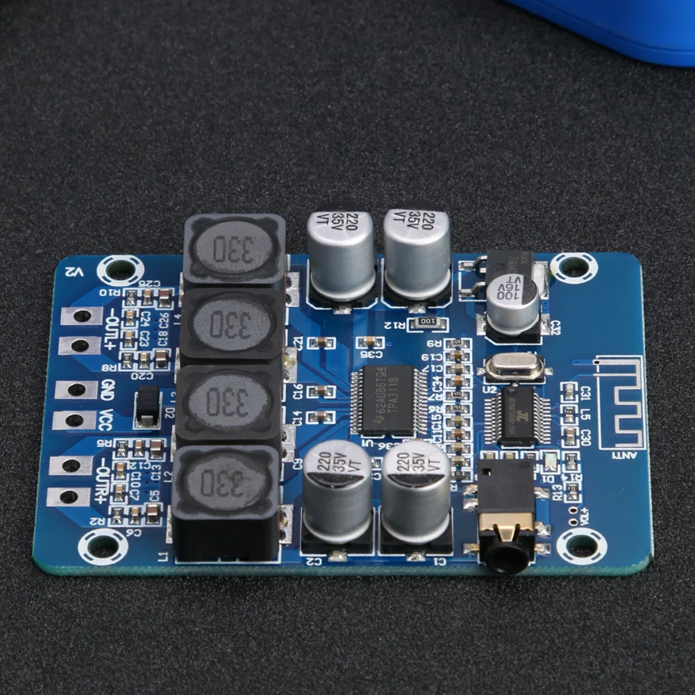 

XH-M314 Bluetooth-compatible Digital Amplifier Board 2x45W TPA3118 Audio Stereo Receiver Bluetooth-compatible Audio Receiver