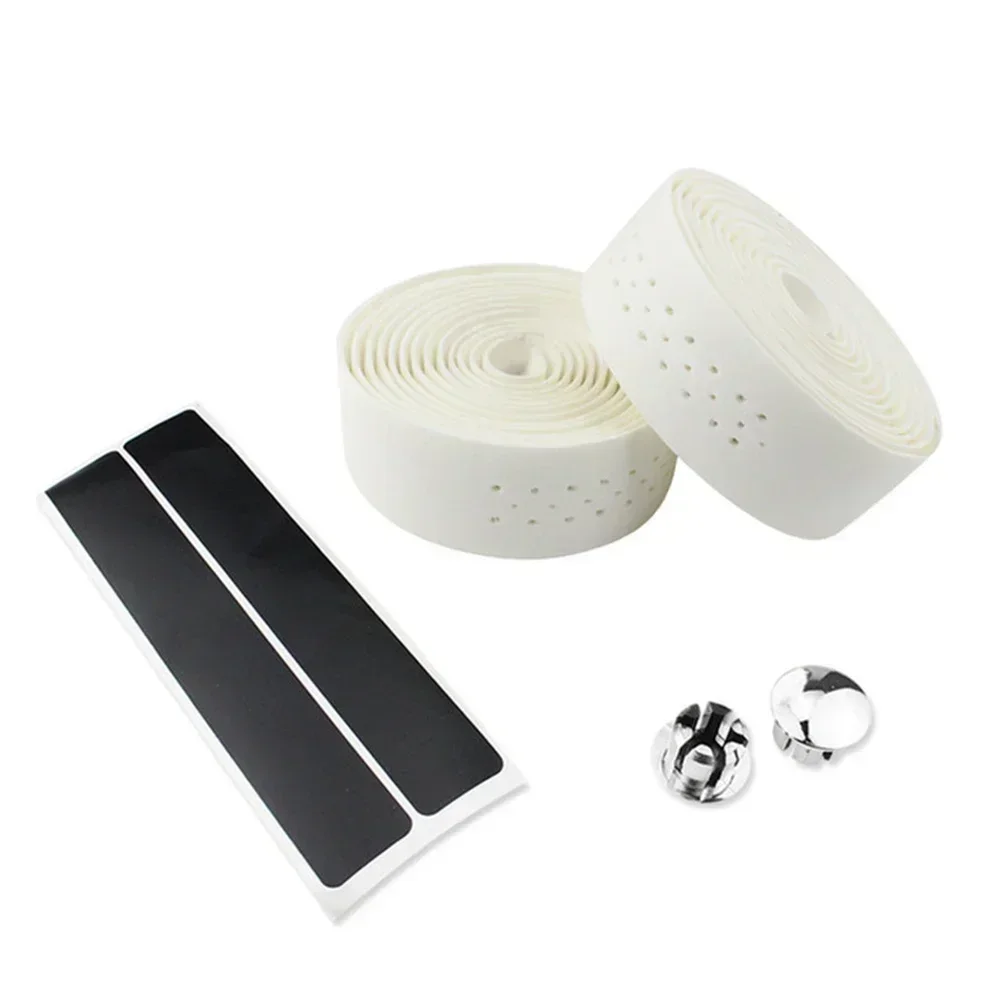 1 пара лент для руля велосипеда из искусственной кожи набор стопоров удобный