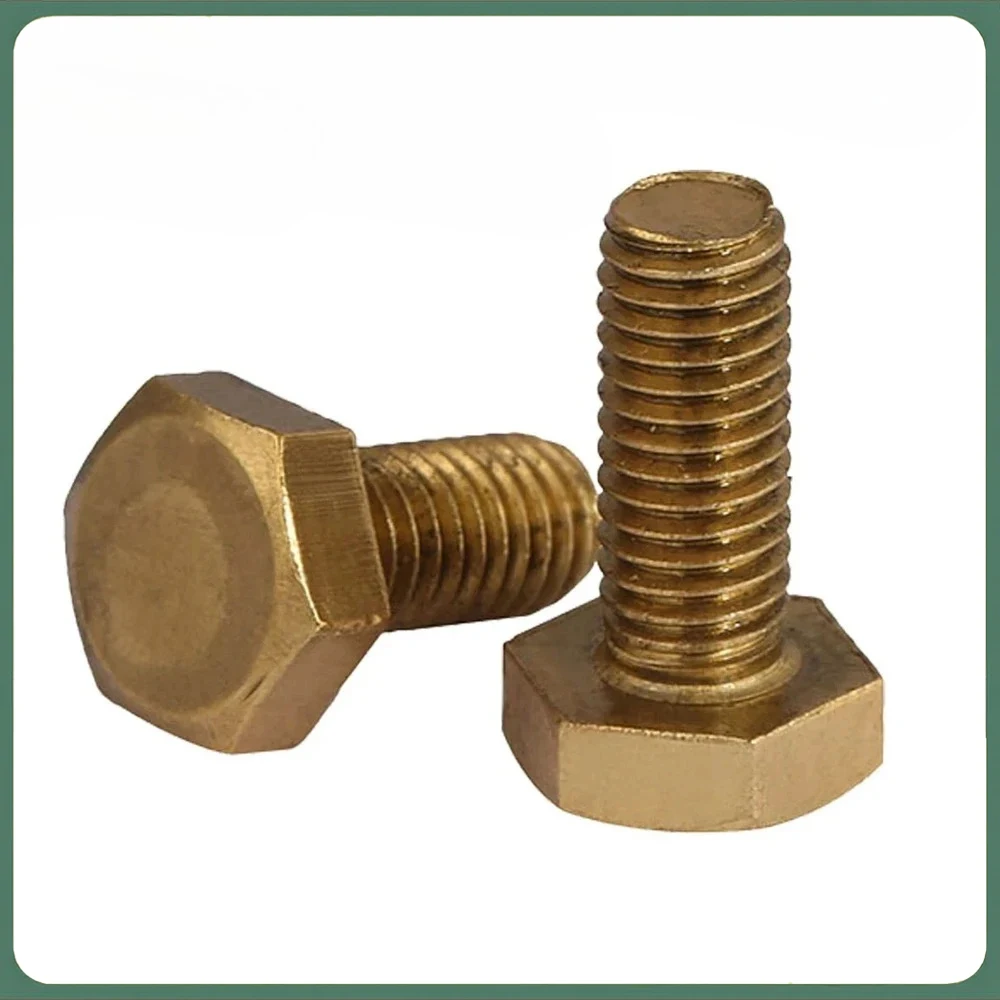 Латунные шестигранные винты M3-M12 6-100 мм