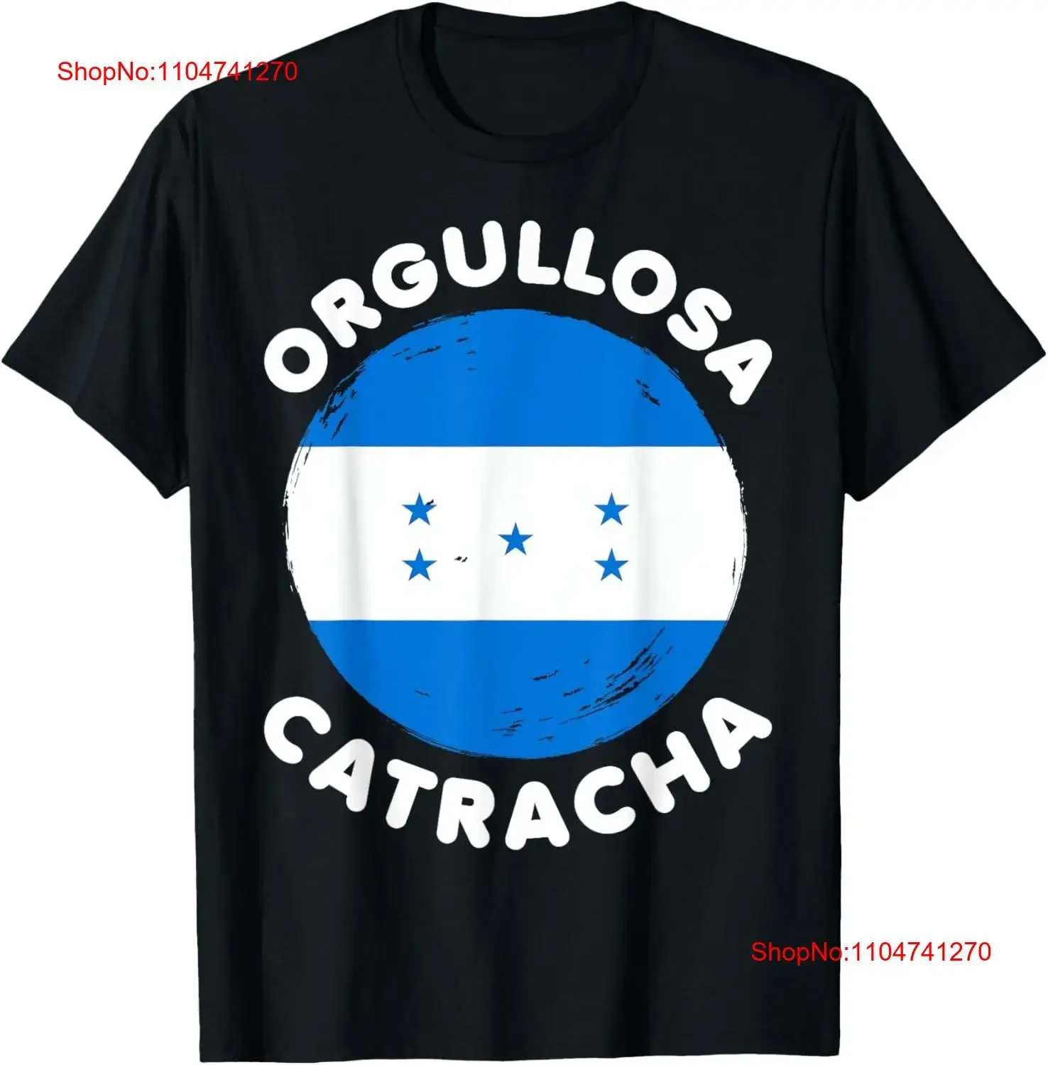 Фото Футболка с флагом Гондураса Catracha Pride Hondurena Banderas DNA, винтажная, растянутая, стильная, унисекс, универсальная, дышащая №1