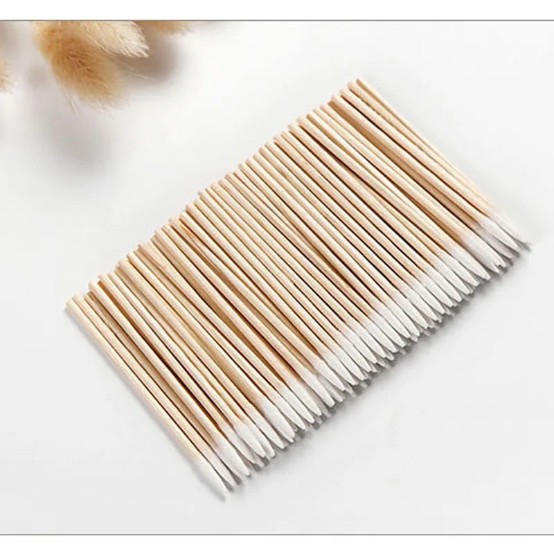

Tattoo Accesories 100Pcs Microblading Micro Brushes Swab Lint Free Cleaning Brushes