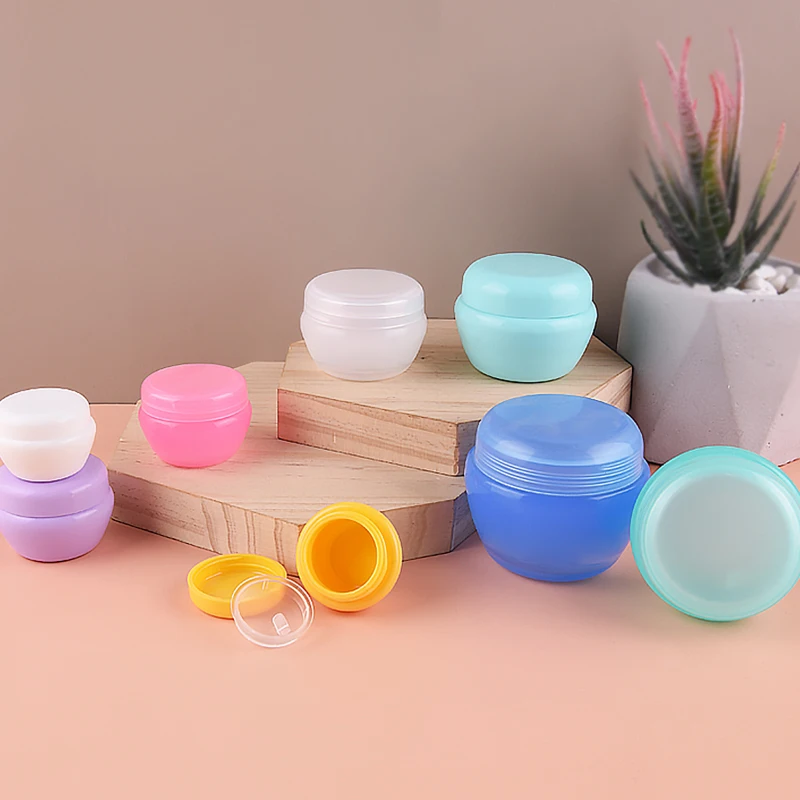 

5g 10g 20g Mini Cream Jar Cosmetic Packaging Box Manufacturers Selling Empty Jar Pot Eyeshadow Makeup Face Cream Container