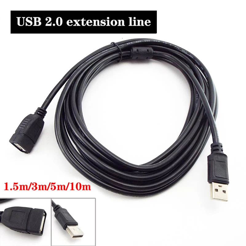Кабель-удлинитель USB 1 5 2 0/3/5/10 м
