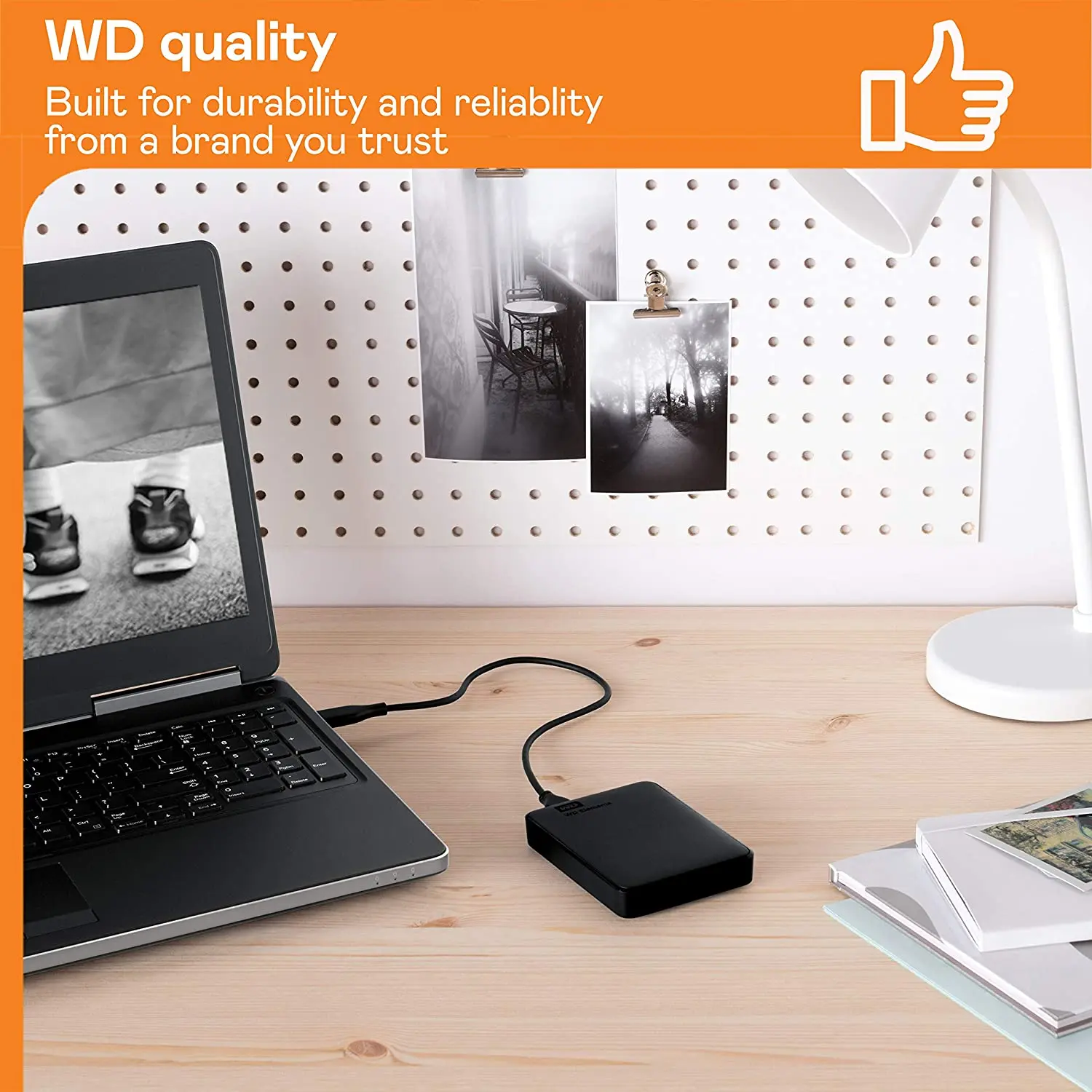 Внешний жесткий диск Western Digital WD Elements 5 ТБ 3 дюйма USB портативный внешний 4 2 1 для