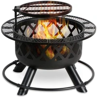 camping bonfire cooking grill luxury outdoor garden patio supplies furniture gazebo metal bbq grills bowl fire pit tables
