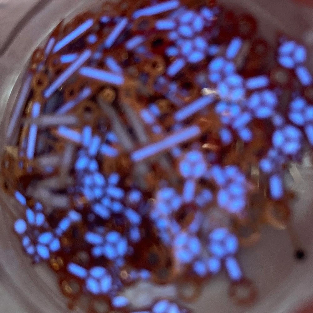 Стрелки часов Синие светящиеся стрелки для NH35 NH36 Аксессуары с механизмом Три по