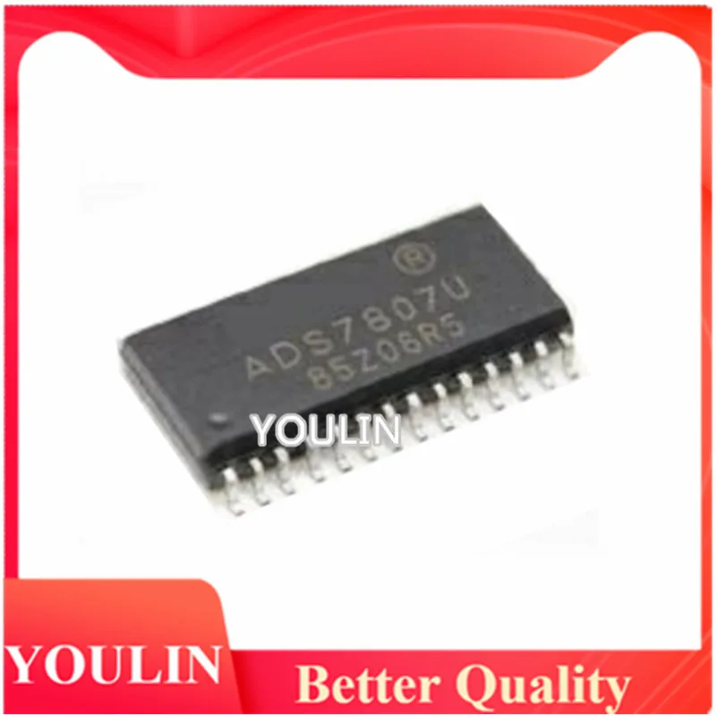 2 шт. новый оригинальный ADS7807U IC чип ADS7807U аналогово-цифровой преобразователь-ADC SOP28