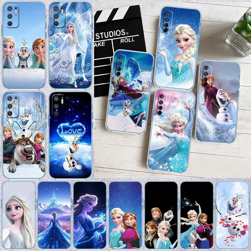 Фото Прозрачный чехол для телефона ED20 Frozen Olaf Elsa Anna для LG K22 K30 K40 K40S K41 K42 K50 K50S K51 K51S K52 K61 K62 K71 K92 Q61 №3