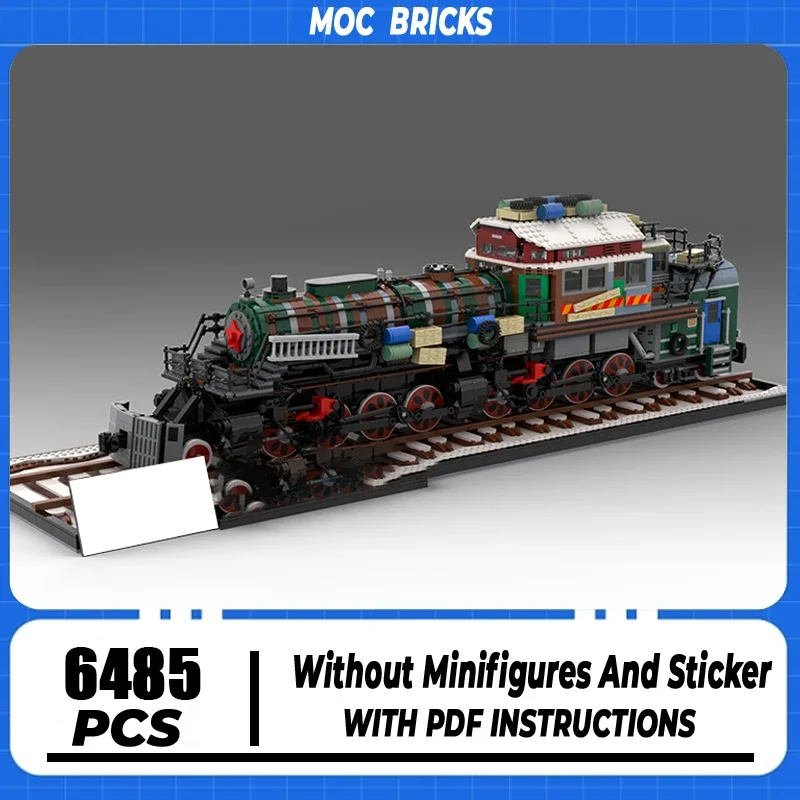 Конструктор Moc Steam знаменитая игрушка модель UCS модульные конструкторы