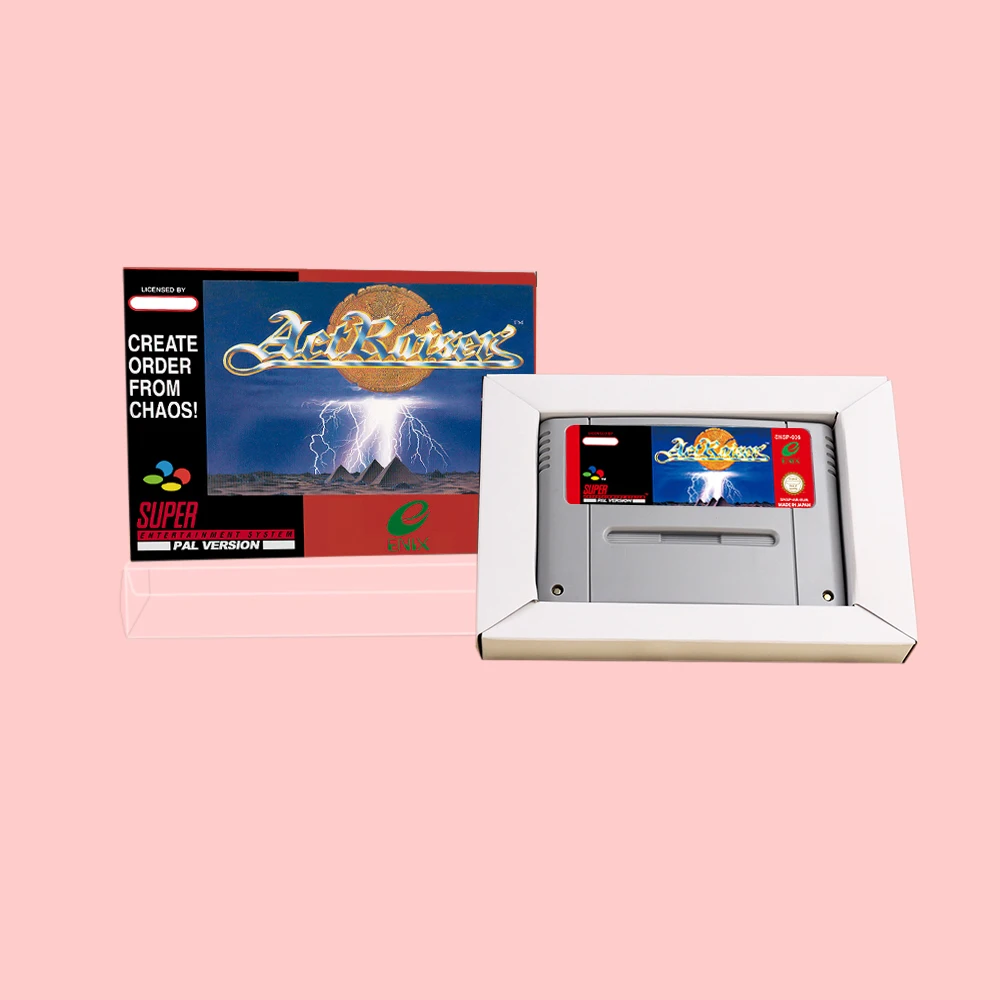 ActRaiser 16-битная игровая карта для SNES DOBEGIN