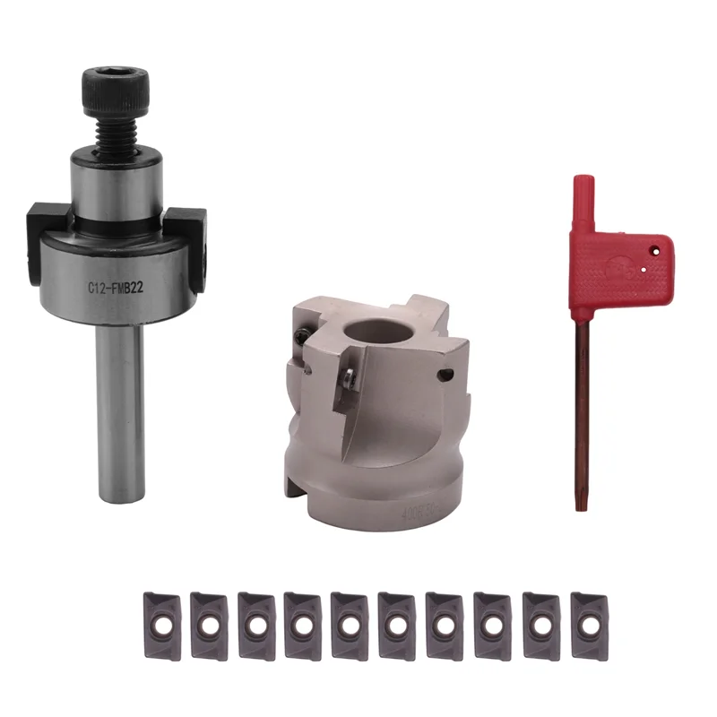 Режущий инструмент C12 FMB22 + 400R твердосплавная Втулка с прямым углом 50 мм 10 шт APMT1604