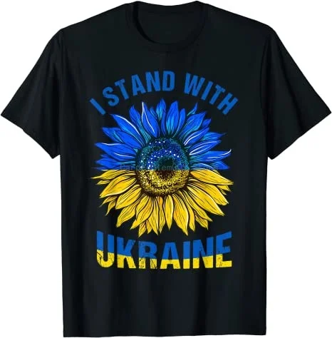 

Sunflower Peace For Ukraine Flag Color Ukraine T-Shirt